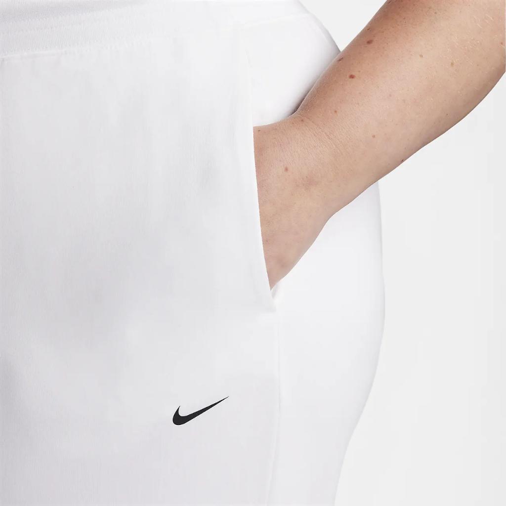 Nike Dri-FIT One Women&#039;s High-Waisted 7/8 French Terry Joggers (Plus Size) FB5436-100