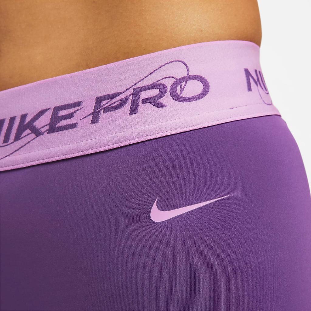 Nike Pro Women&#039;s Mid-Rise 3&quot; Graphic Shorts FB5448-599