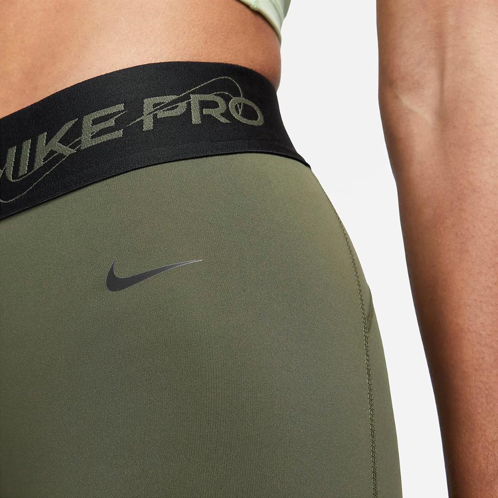 Nike Pro Women&#039;s Mid-Rise 7/8 Graphic Leggings FB5488-325