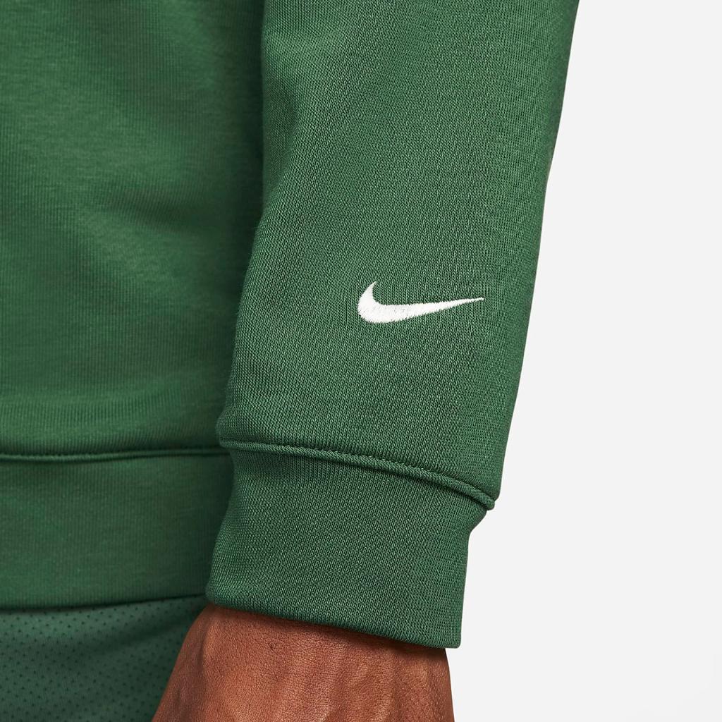 Nike Dri-FIT Track Club Men&#039;s Fleece Long-Sleeve Crew Neck Running Sweatshirt FB5508-323