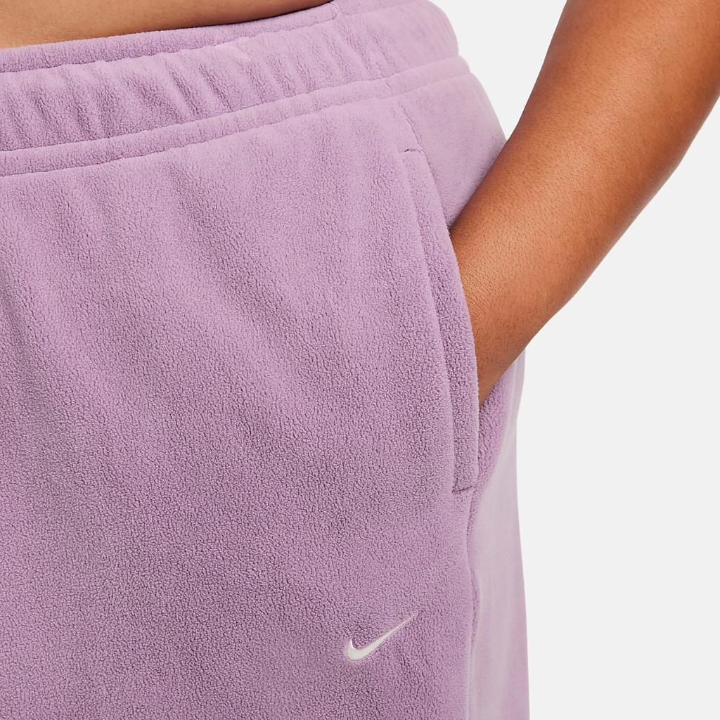Nike Therma-FIT One Women&#039;s Loose Fleece Pants (Plus Size) FB5580-536