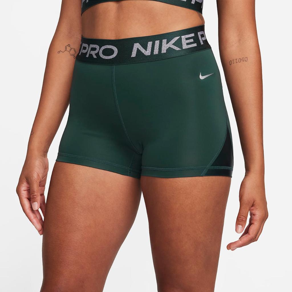 Nike Pro Women&#039;s Mid-Rise 3&quot; Shorts FB5586-328