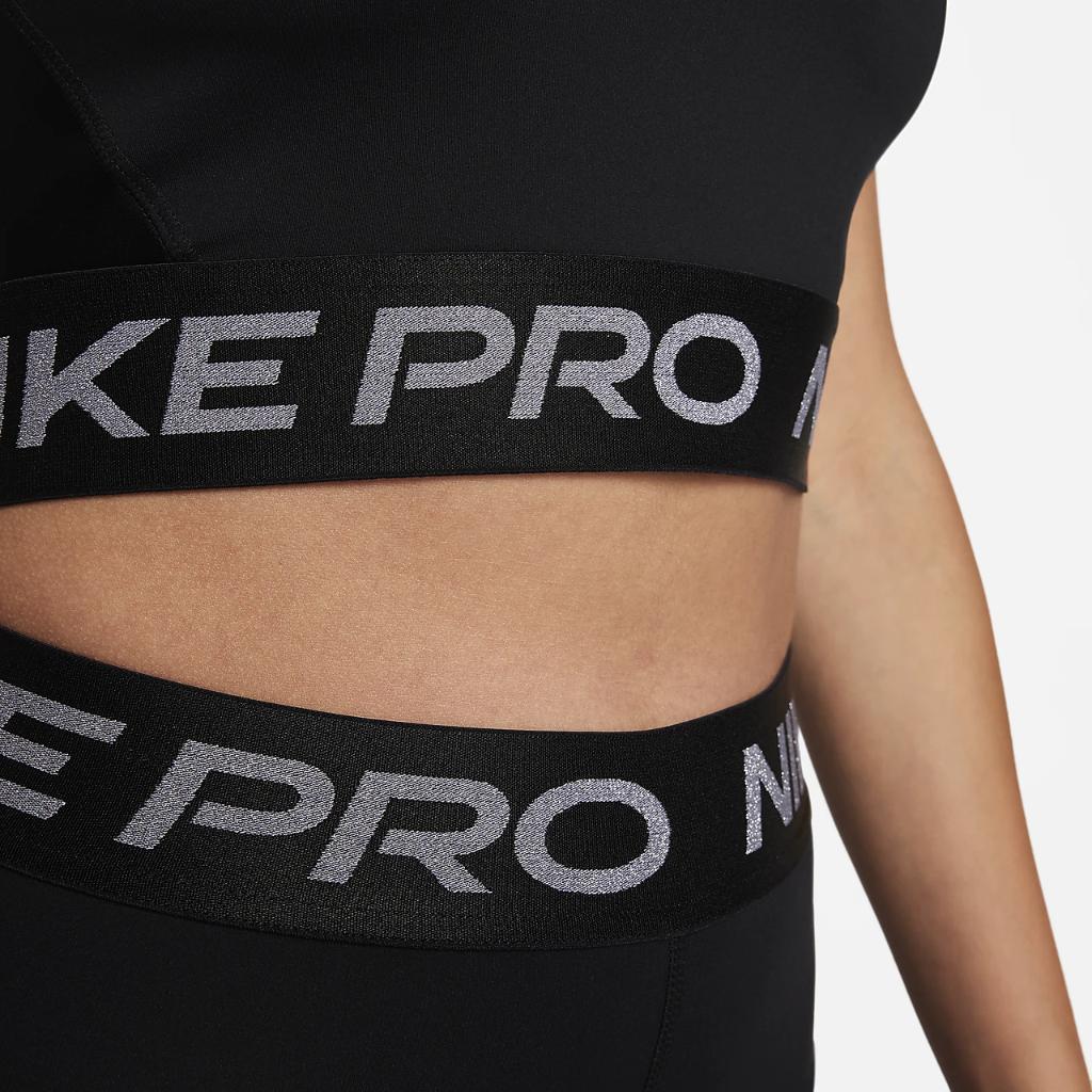 Nike Pro Dri-FIT Women&#039;s Cropped Tank Top FB5588-010