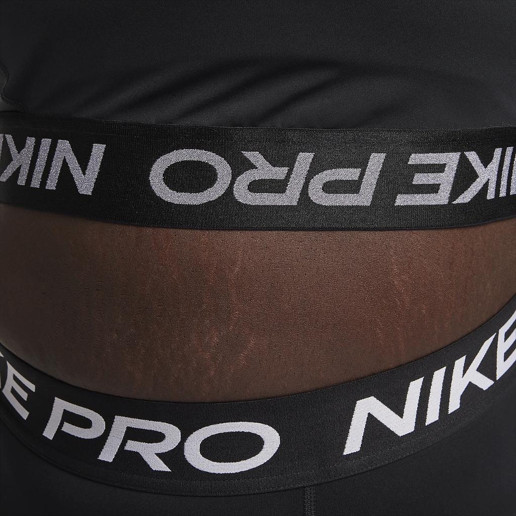 Nike Pro Dri-FIT Women&#039;s Cropped Tank Top (Plus Size) FB5590-010