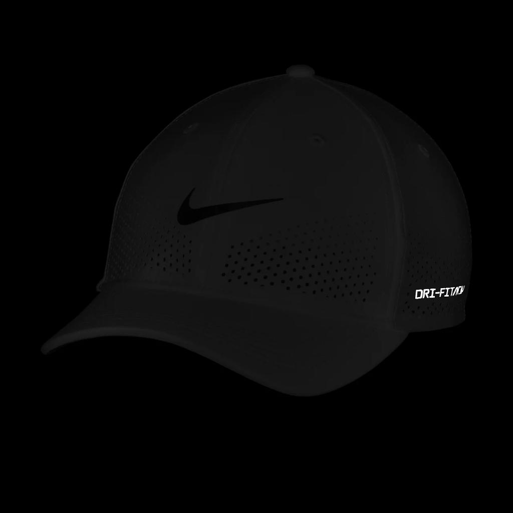 Nike Dri-FIT ADV Rise Structured SwooshFlex Cap FB5633-100