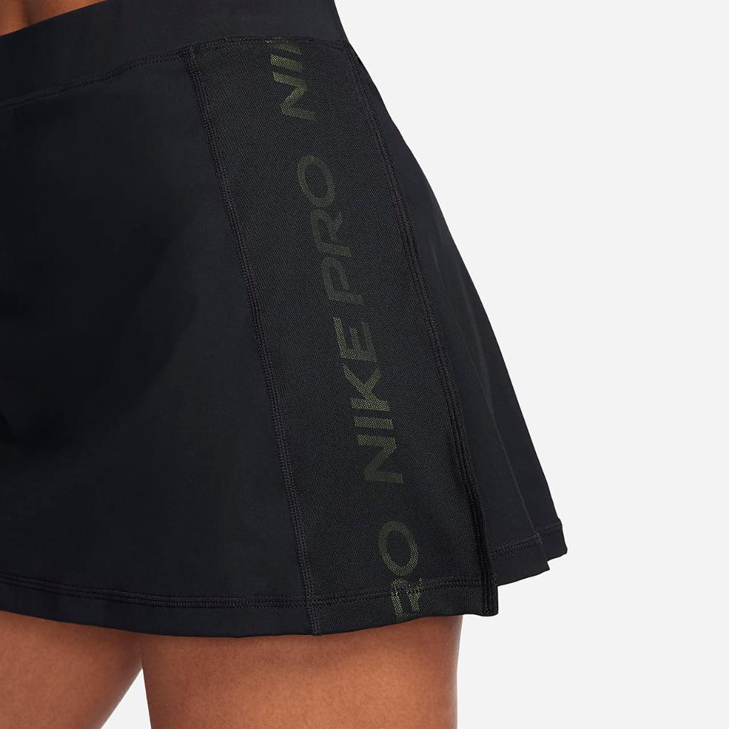 Nike Pro Dri-FIT Women&#039;s High-Waisted 3&quot; Skort with Pockets FB5685-010