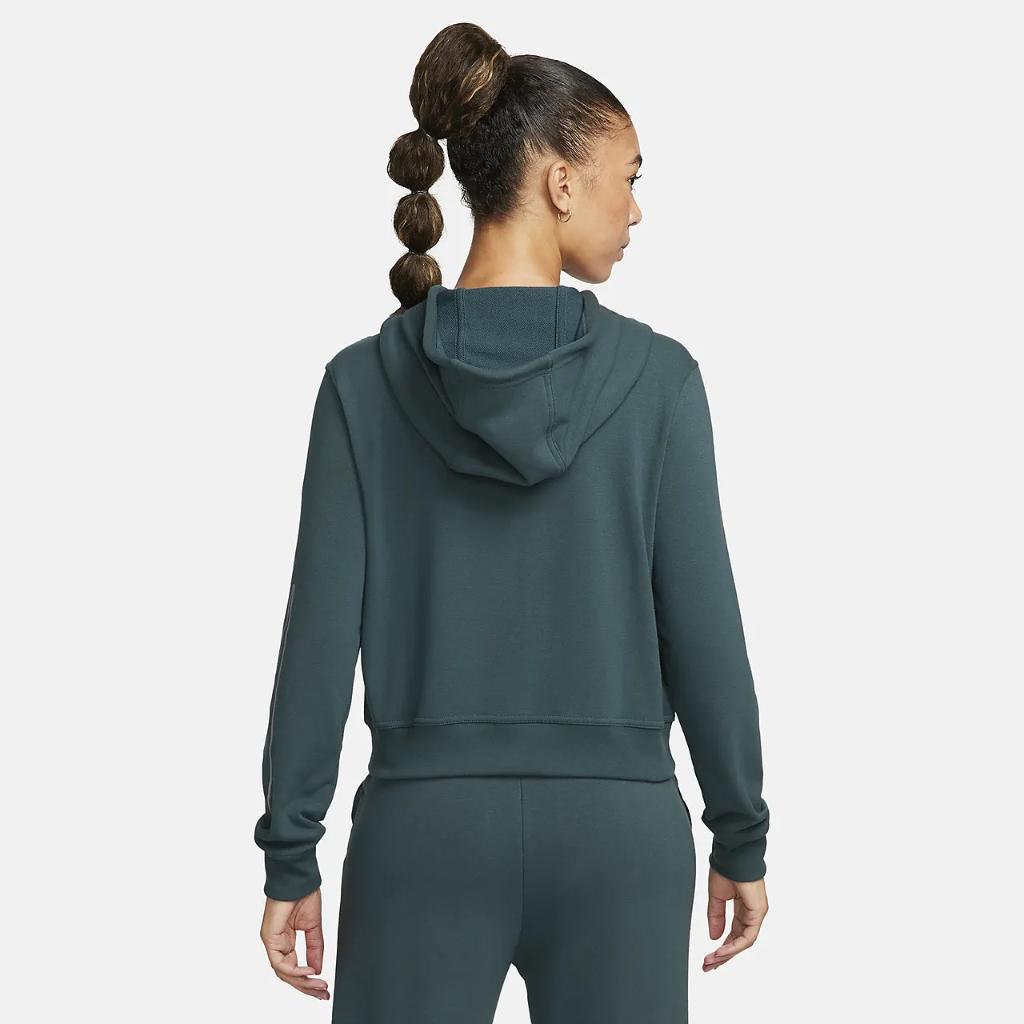 Nike Dri-FIT One Women&#039;s French Terry Graphic Hoodie FB5693-328