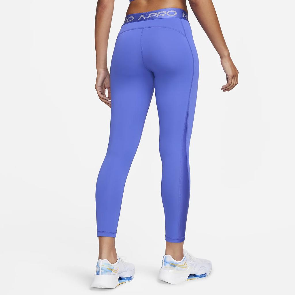 Nike Pro Women&#039;s Mid-Rise 7/8 Leggings FB5700-413