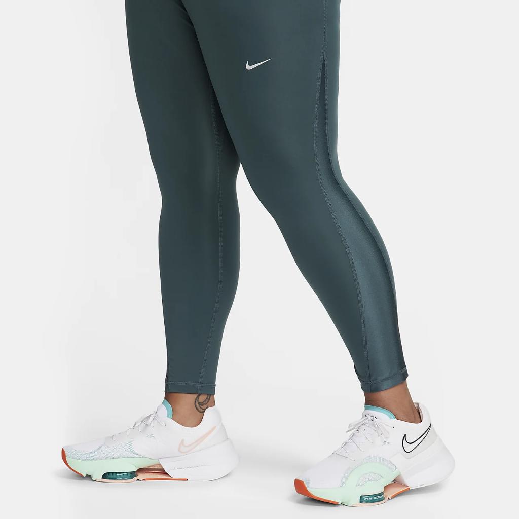 Nike Pro Women&#039;s Mid-Rise 7/8 Leggings (Plus Size) FB5702-328