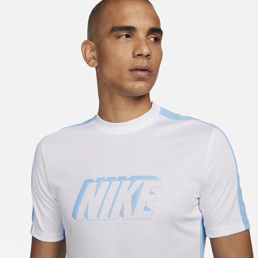 Nike Academy Men&#039;s Dri-FIT Short-Sleeve Soccer Top FB6485-100