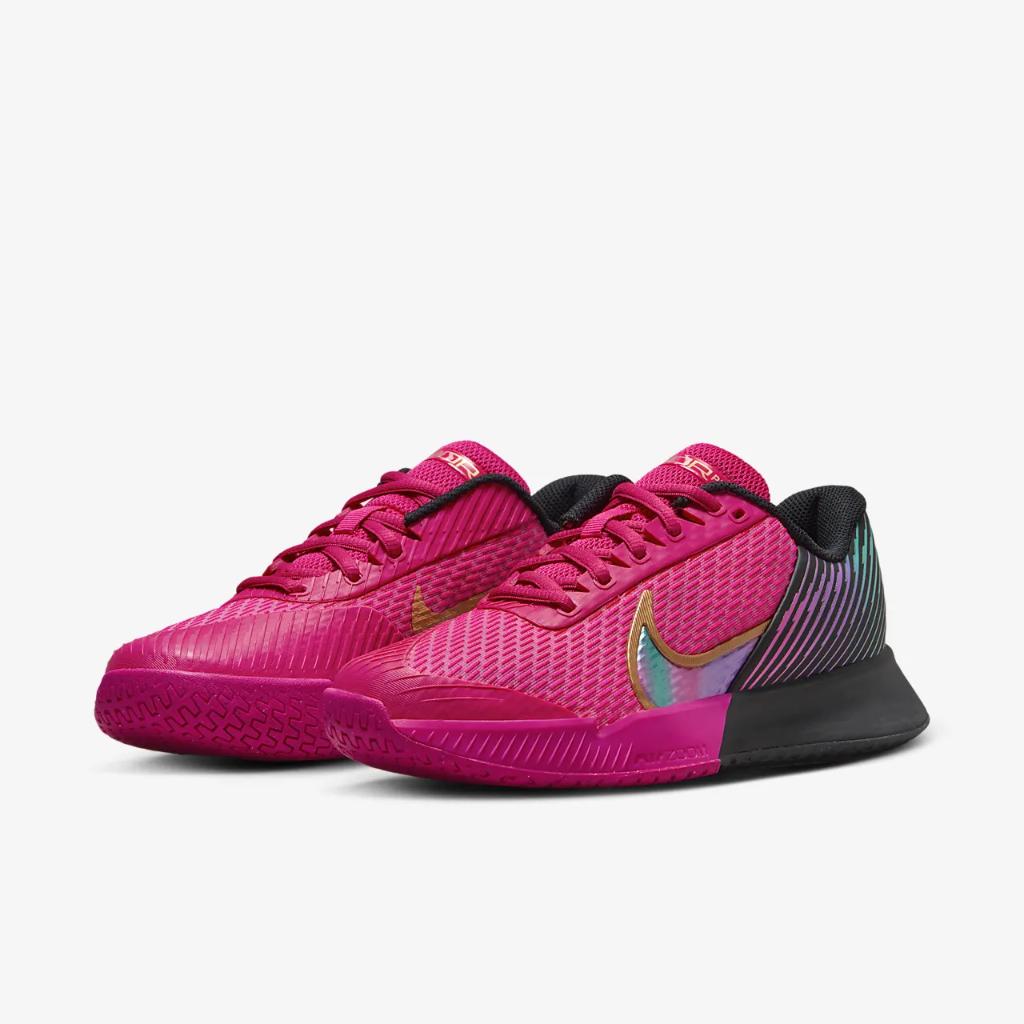 NikeCourt Air Zoom Vapor Pro 2 Premium Women&#039;s Hard Court Tennis Shoes FB7054-600
