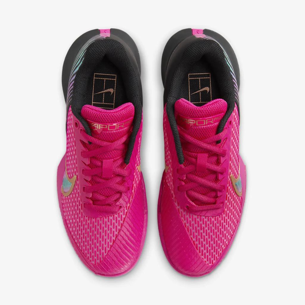 NikeCourt Air Zoom Vapor Pro 2 Premium Women&#039;s Hard Court Tennis Shoes FB7054-600