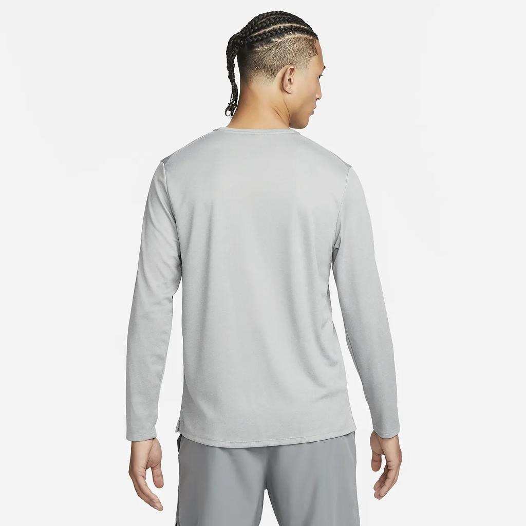 Nike Miler Men&#039;s Dri-FIT UV Long-Sleeve Running Top FB7070-073