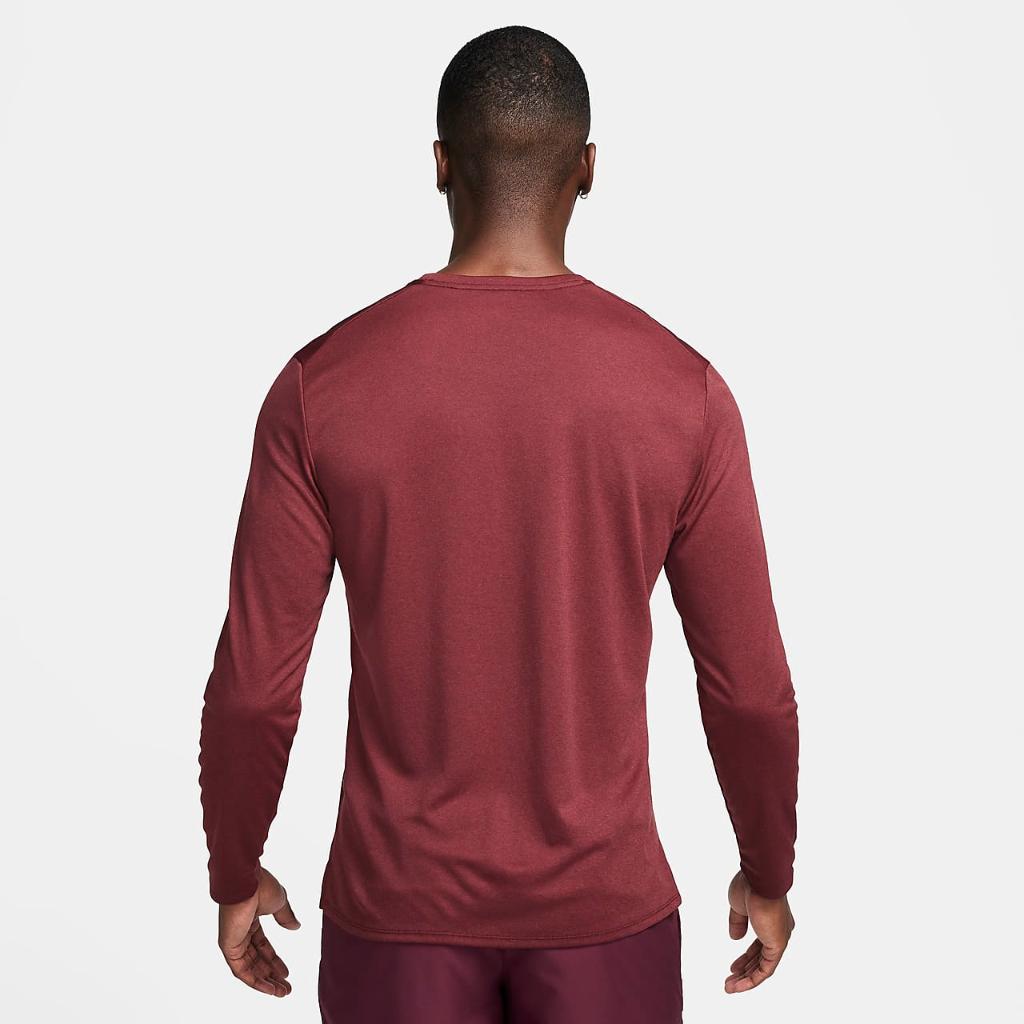 Nike Miler Men&#039;s Dri-FIT UV Long-Sleeve Running Top FB7070-681
