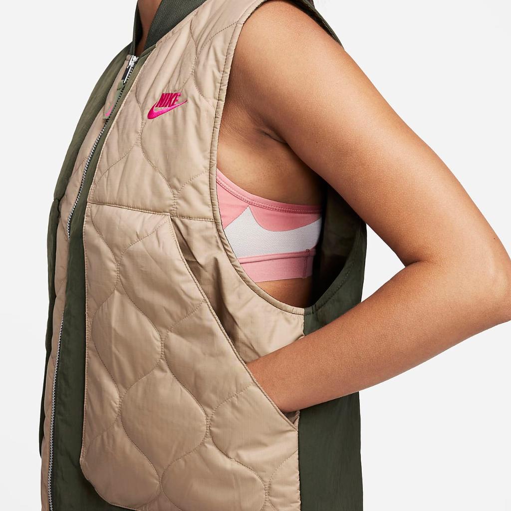 Nike Sportswear City Utility Women&#039;s Repel Quilted Vest FB7233-326