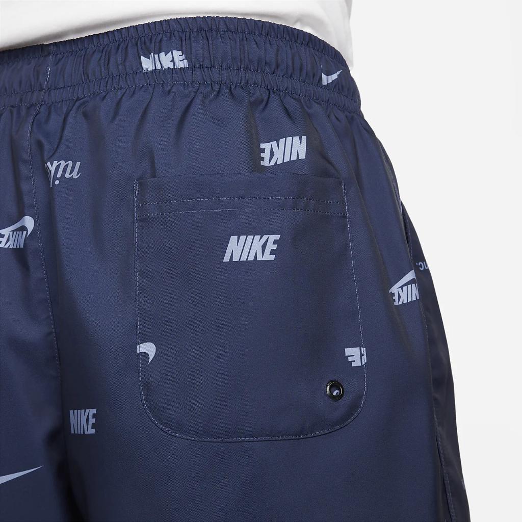 Nike Club Men&#039;s Woven Allover Print Flow Shorts FB7440-493
