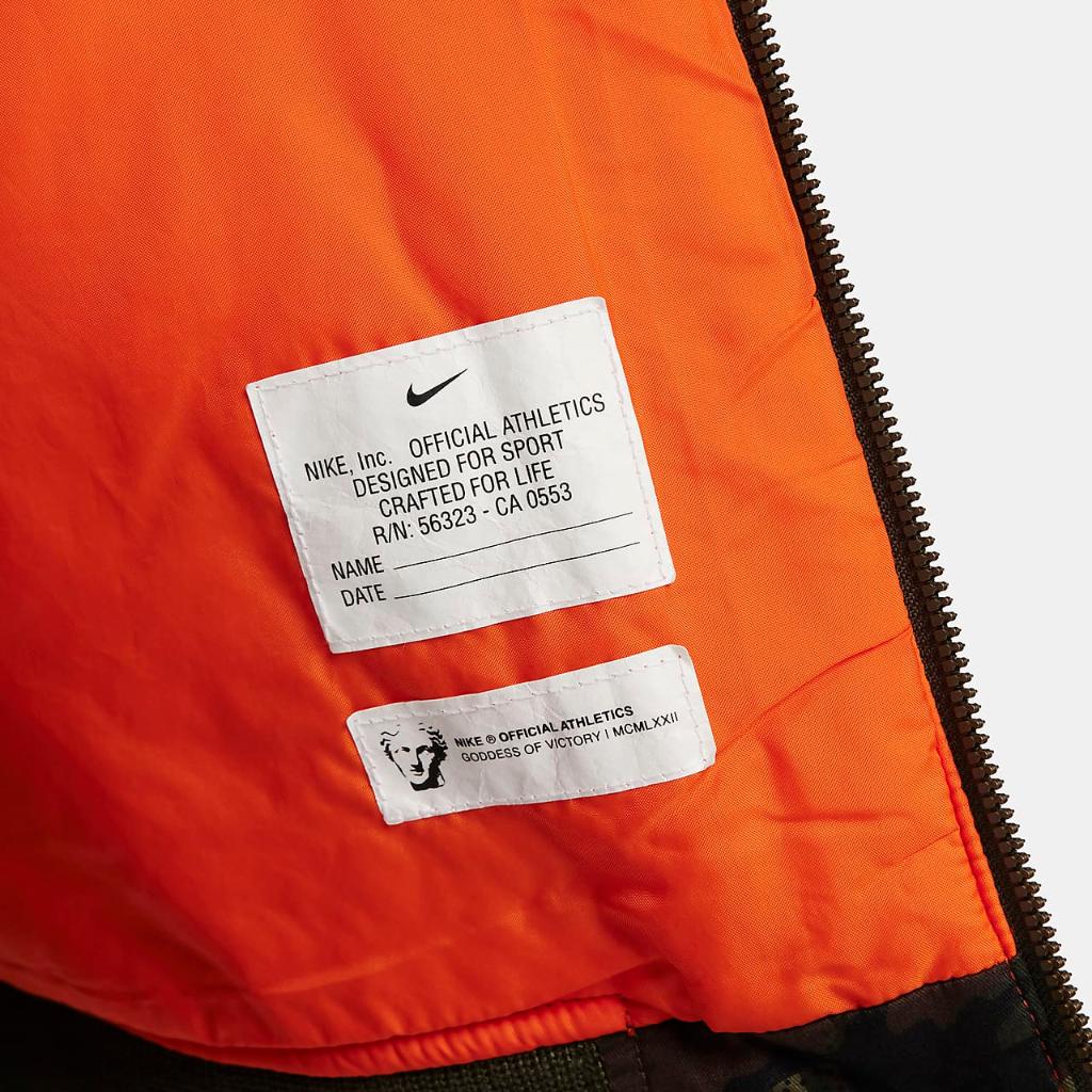 Nike Life Men&#039;s Woven MA1 Flight Jacket FB7591-222