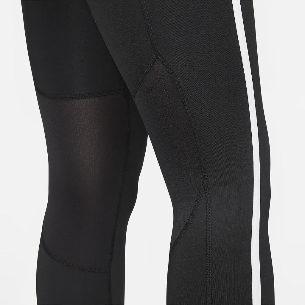 Nike Air Fast Women&#039;s Mid-Rise 7/8 Running Leggings with Pockets FB7612-010