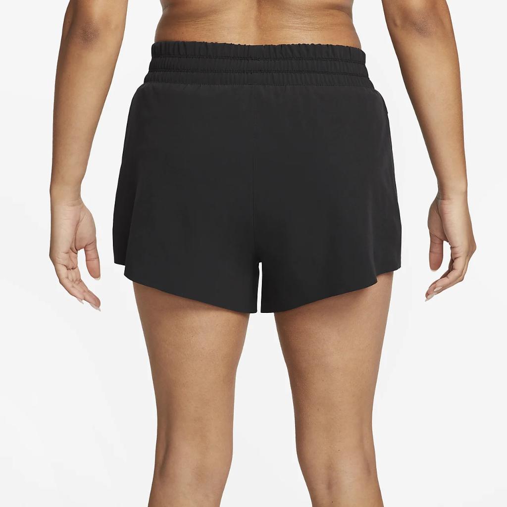 Nike Dri-FIT Running Division Women&#039;s High-Waisted 3&quot; Brief-Lined Running Shorts with Pockets FB7628-010