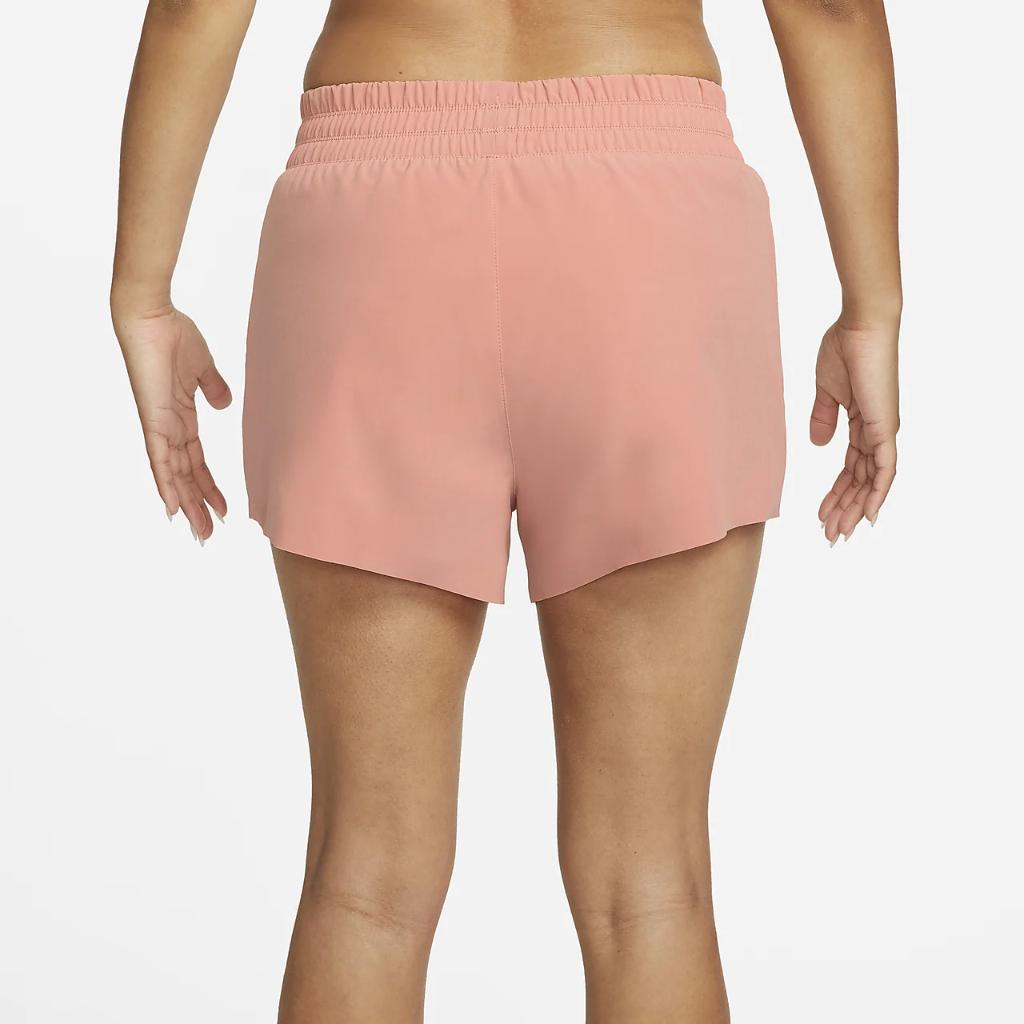 Nike Dri-FIT Running Division Women&#039;s High-Waisted 3&quot; Brief-Lined Running Shorts with Pockets FB7628-618