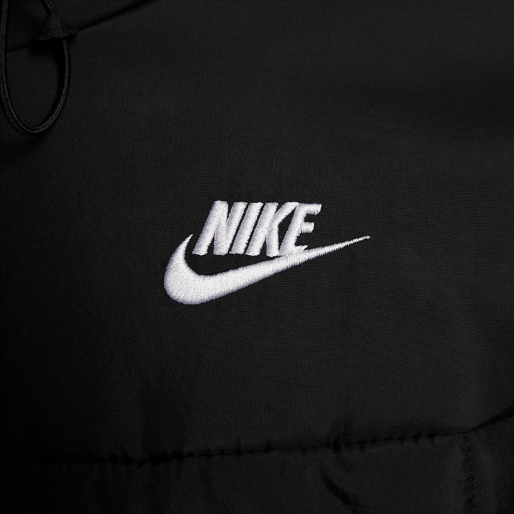 Nike Sportswear Classic Puffer Women&#039;s Therma-FIT Loose Hooded Jacket FB7672-010