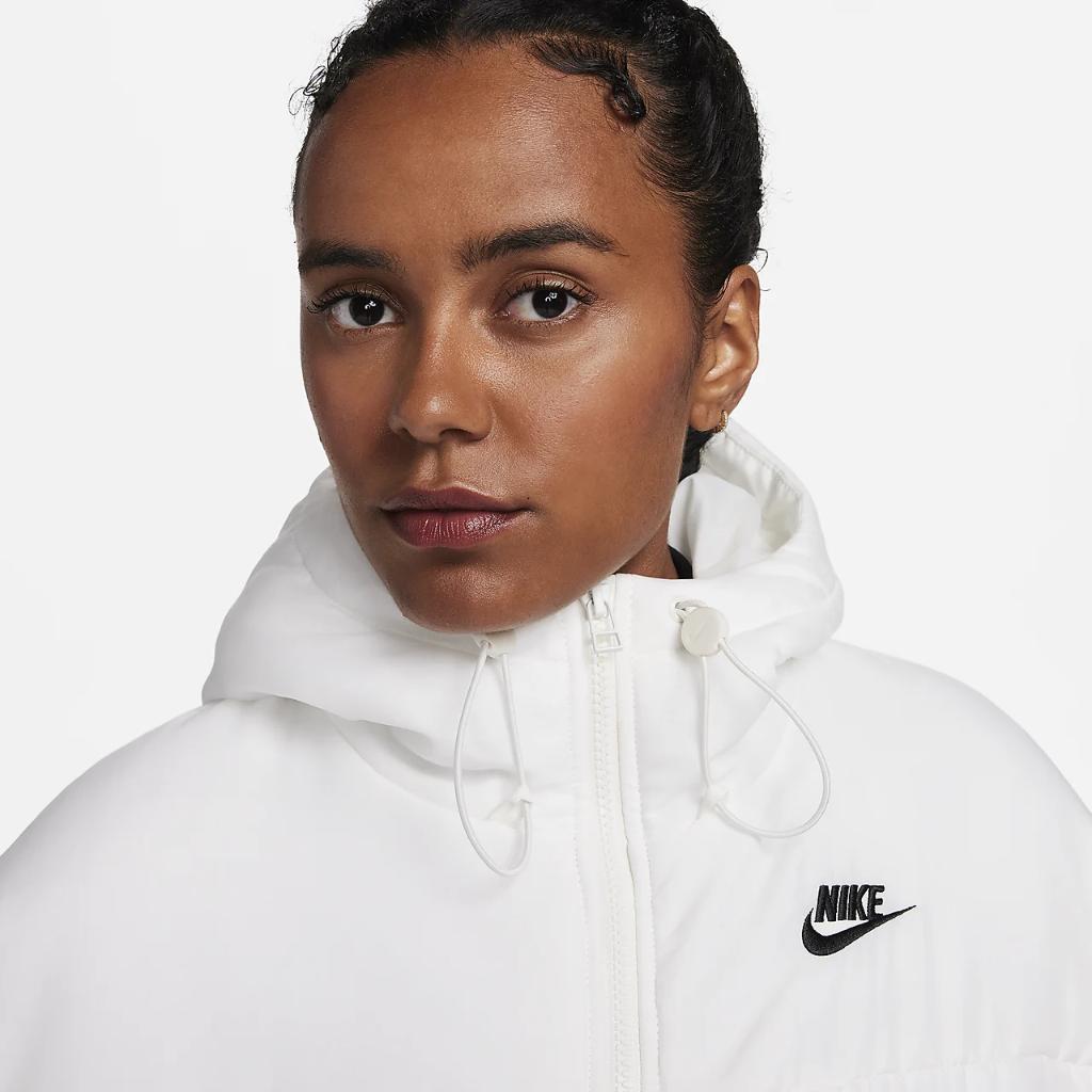 Nike Sportswear Classic Puffer Women&#039;s Therma-FIT Loose Hooded Jacket FB7672-133