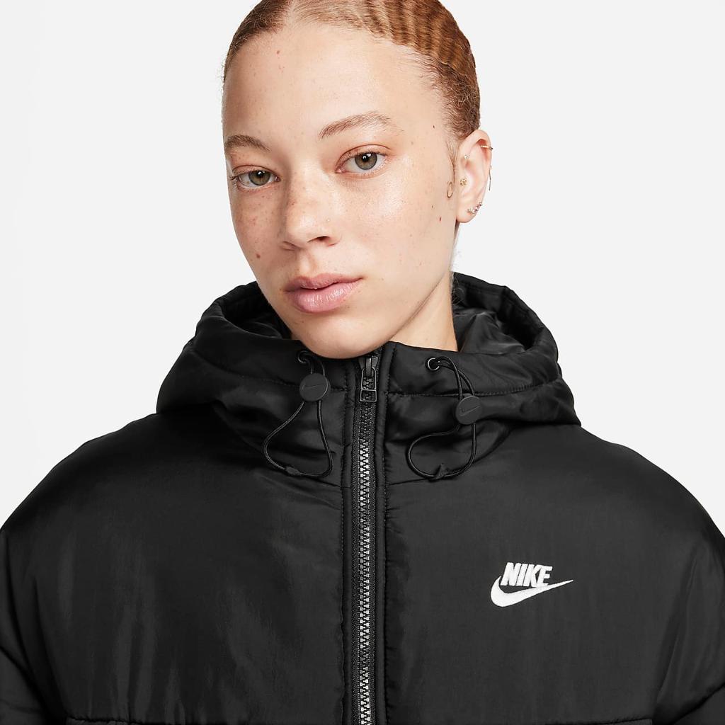 Nike Sportswear Classic Puffer Women&#039;s Therma-FIT Loose Hooded Parka FB7675-010