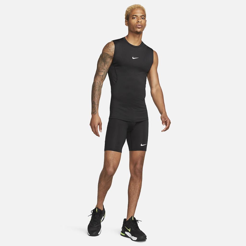 Nike Pro Men&#039;s Dri-FIT Tight Sleeveless Fitness Top FB7914-010