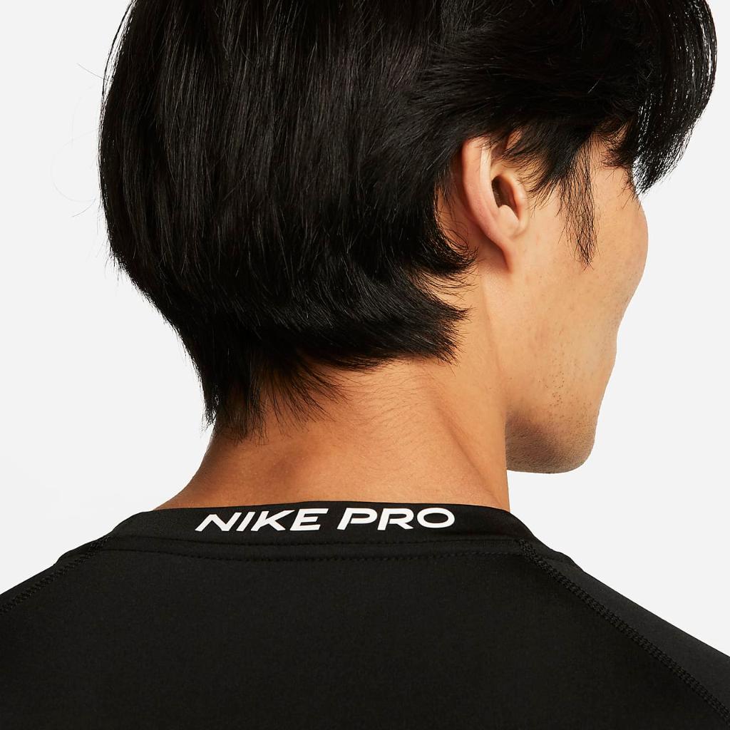 Nike Pro Men&#039;s Dri-FIT Tight Long-Sleeve Fitness Top FB7919-010