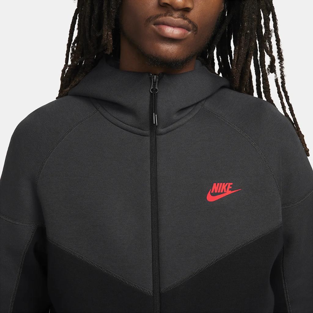 Nike Sportswear Tech Fleece Windrunner Men&#039;s Full-Zip Hoodie FB7921-013
