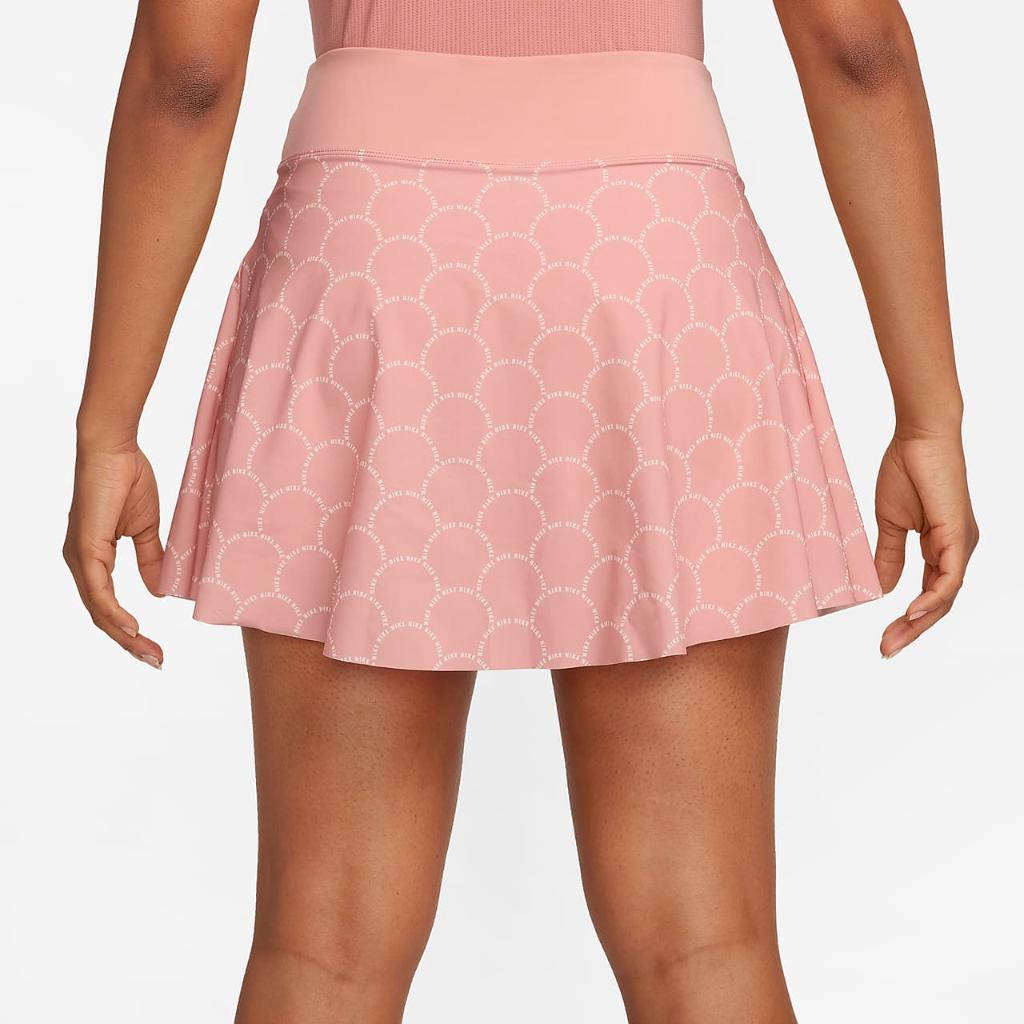 Nike Dri-FIT Advantage Women&#039;s Printed Tennis Skirt FB7984-618
