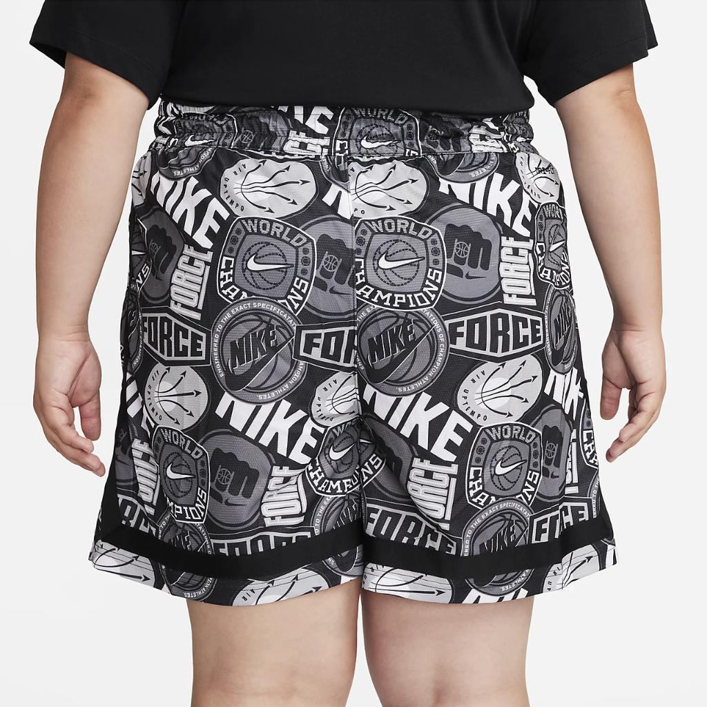 Nike Fly Women&#039;s Crossover Basketball Shorts (Plus Size) FB7997-010
