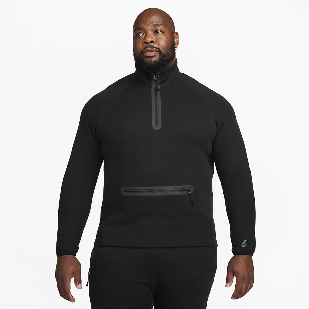 Nike Sportswear Tech Fleece Men&#039;s 1/2-Zip Sweatshirt FB7998-010