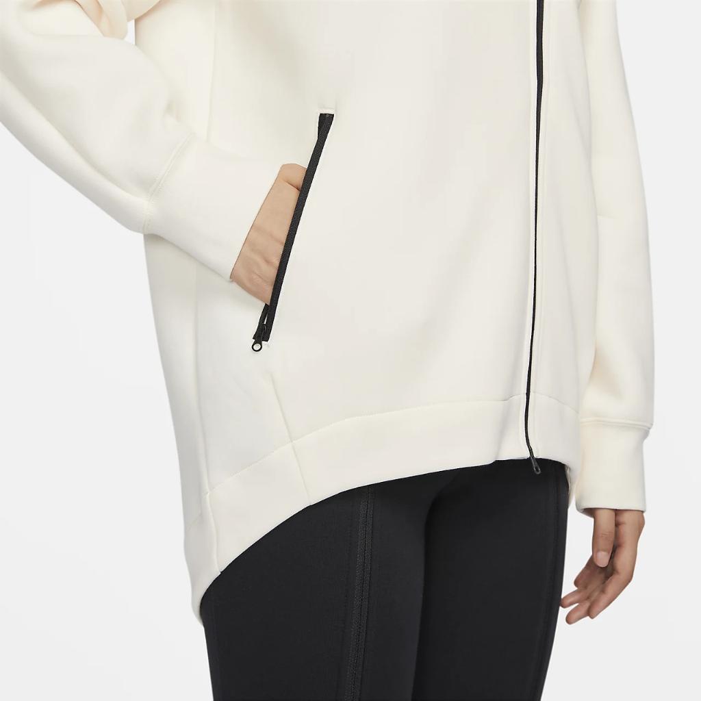 Nike Sportswear Tech Fleece Women&#039;s Oversized Full-Zip Hoodie Cape FB8243-110