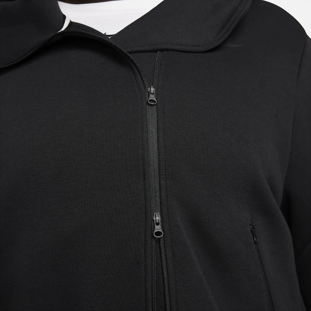 Nike Sportswear Tech Fleece Women&#039;s Oversized Full-Zip Hoodie (Plus Size) FB8245-010