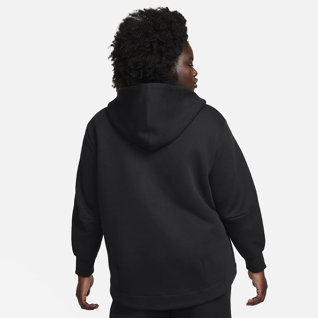 Nike Sportswear Tech Fleece Women&#039;s Oversized Full-Zip Hoodie (Plus Size) FB8245-010