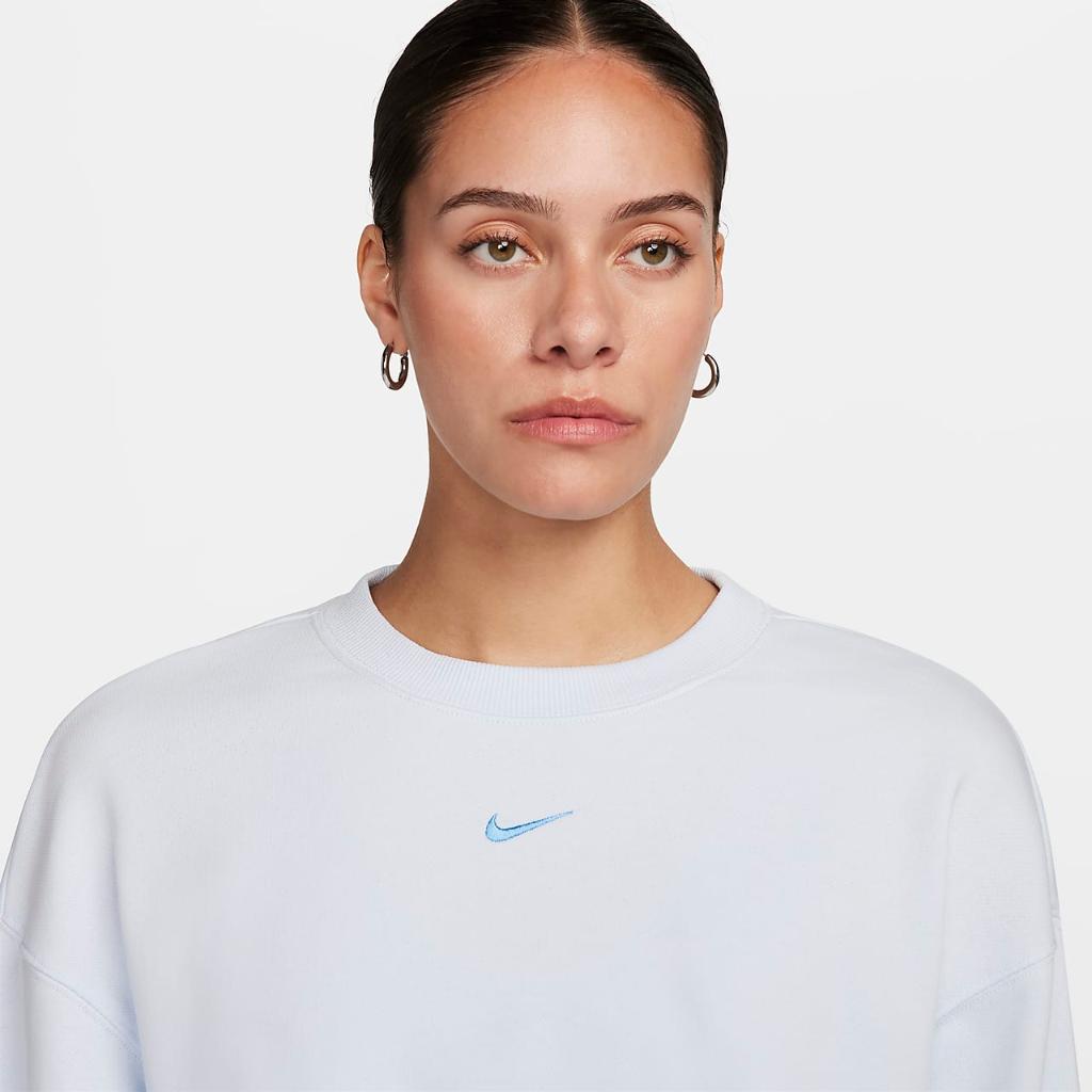 Nike Sportswear Women&#039;s French Terry Crewneck Crop Top FB8264-423
