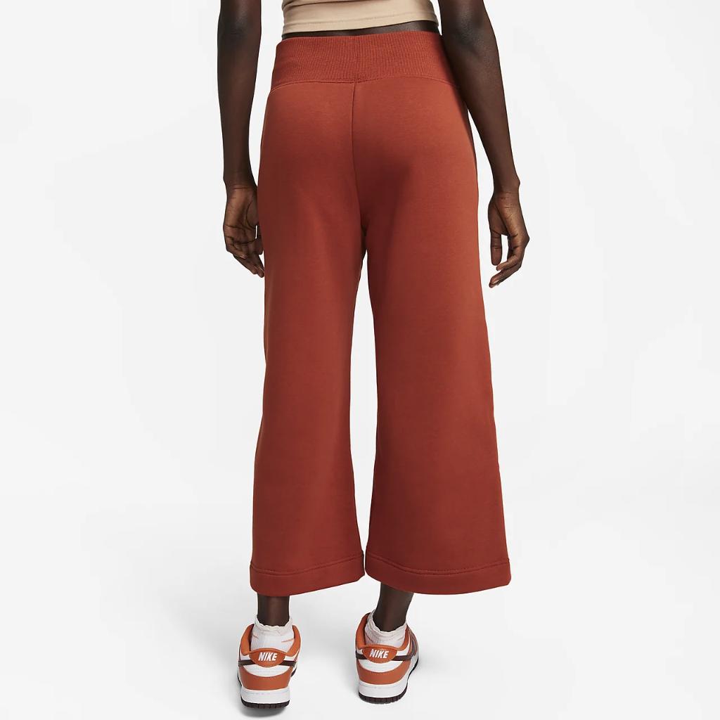 Nike Sportswear Phoenix Fleece Women&#039;s High-Waisted Cropped Sweatpants FB8313-832