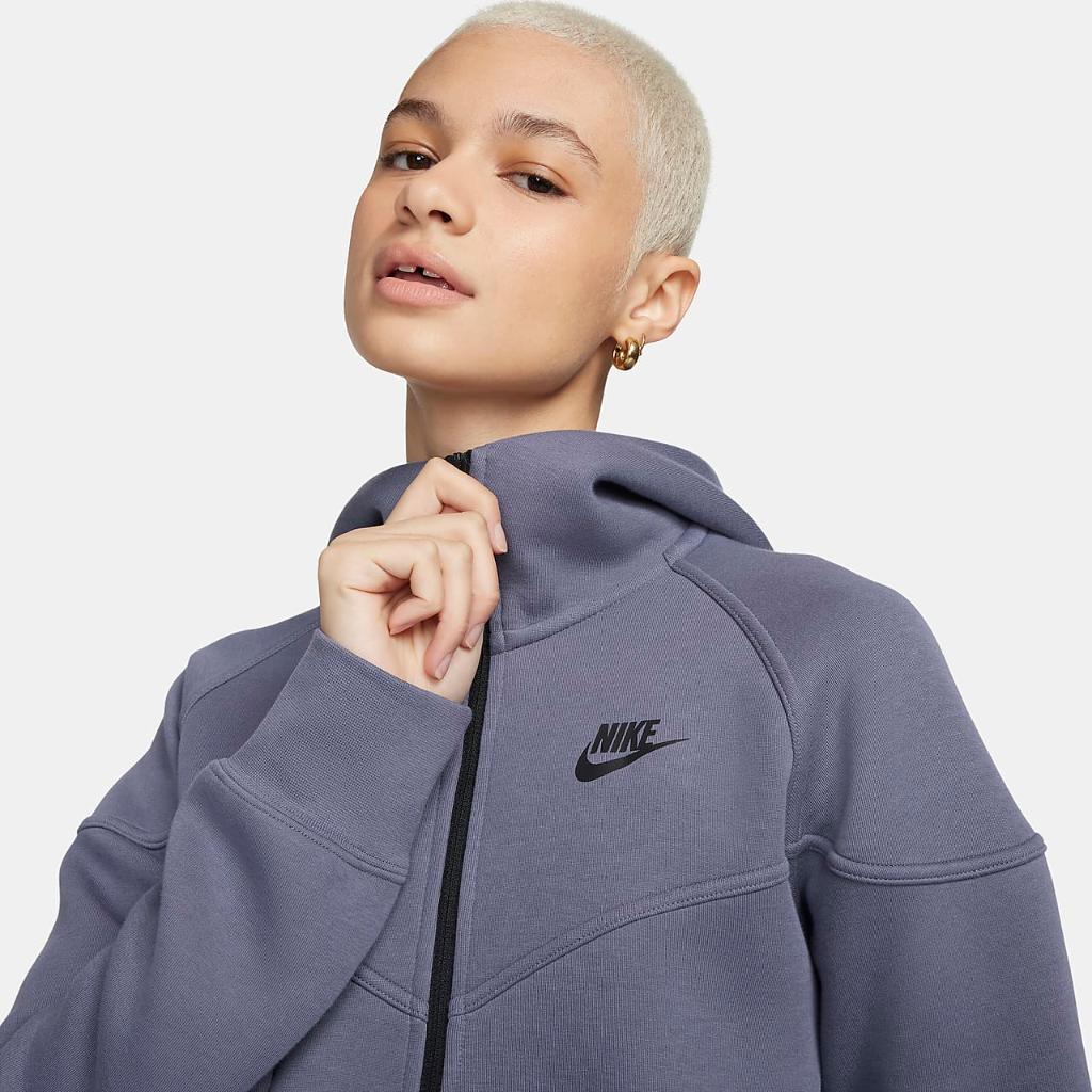 Nike Sportswear Tech Fleece Windrunner Women&#039;s Full-Zip Hoodie FB8338-003