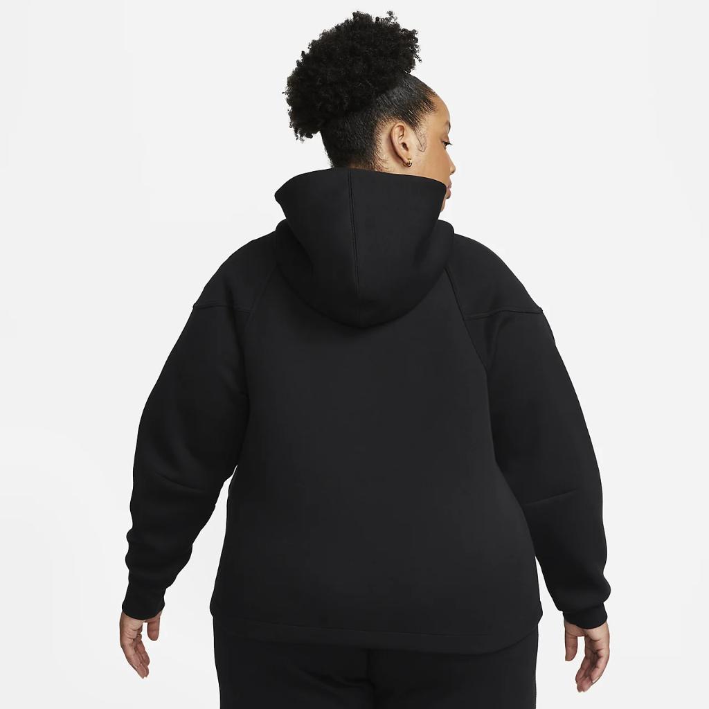 Nike Sportswear Tech Fleece Windrunner Women&#039;s Full-Zip Hoodie (Plus Size) FB8340-010