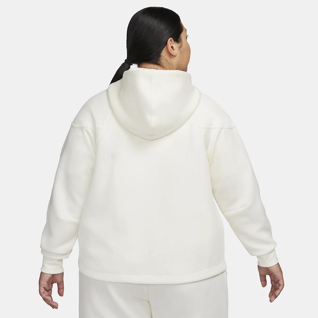 Nike Sportswear Tech Fleece Windrunner Women&#039;s Full-Zip Hoodie (Plus Size) FB8340-110