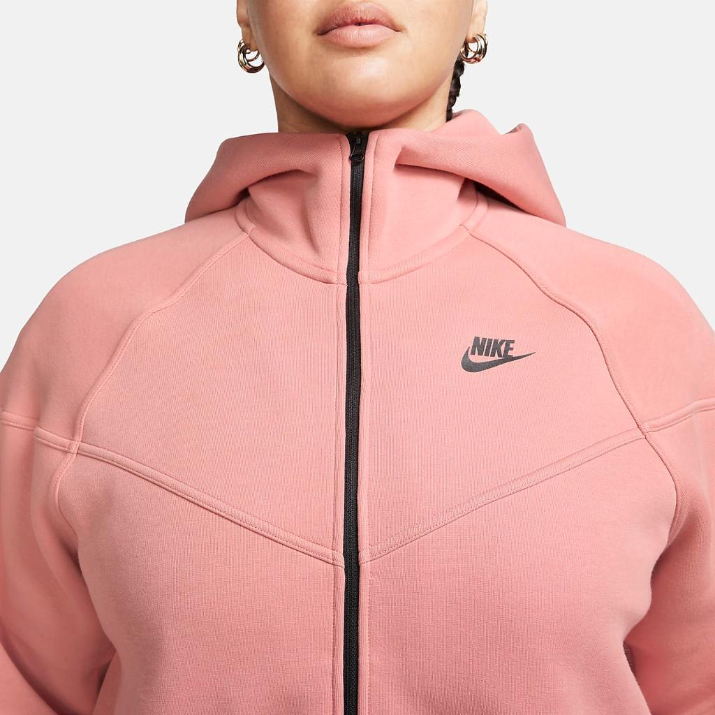 Nike Sportswear Tech Fleece Windrunner Women&#039;s Full-Zip Hoodie (Plus Size) FB8340-618