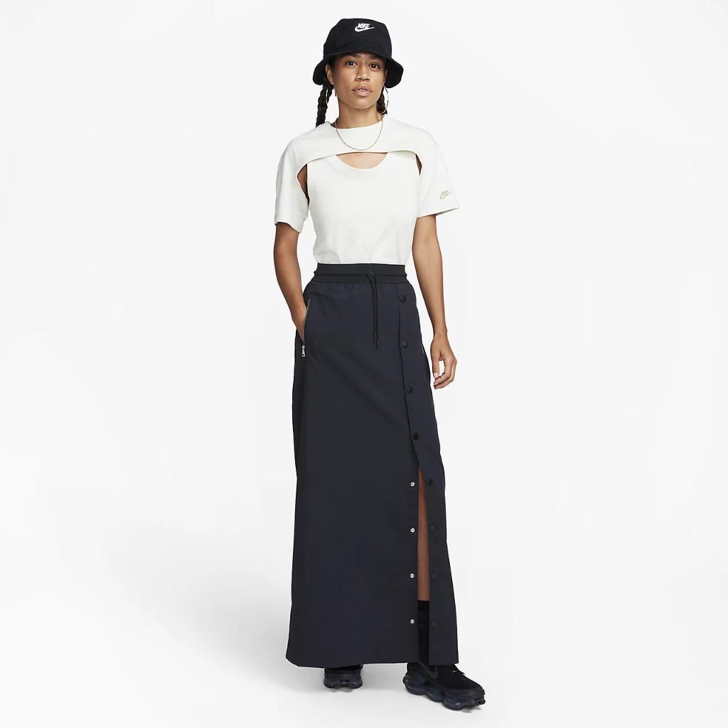 Nike Sportswear Tech Pack Repel Women&#039;s High-Waisted Maxi Skirt FB8354-010