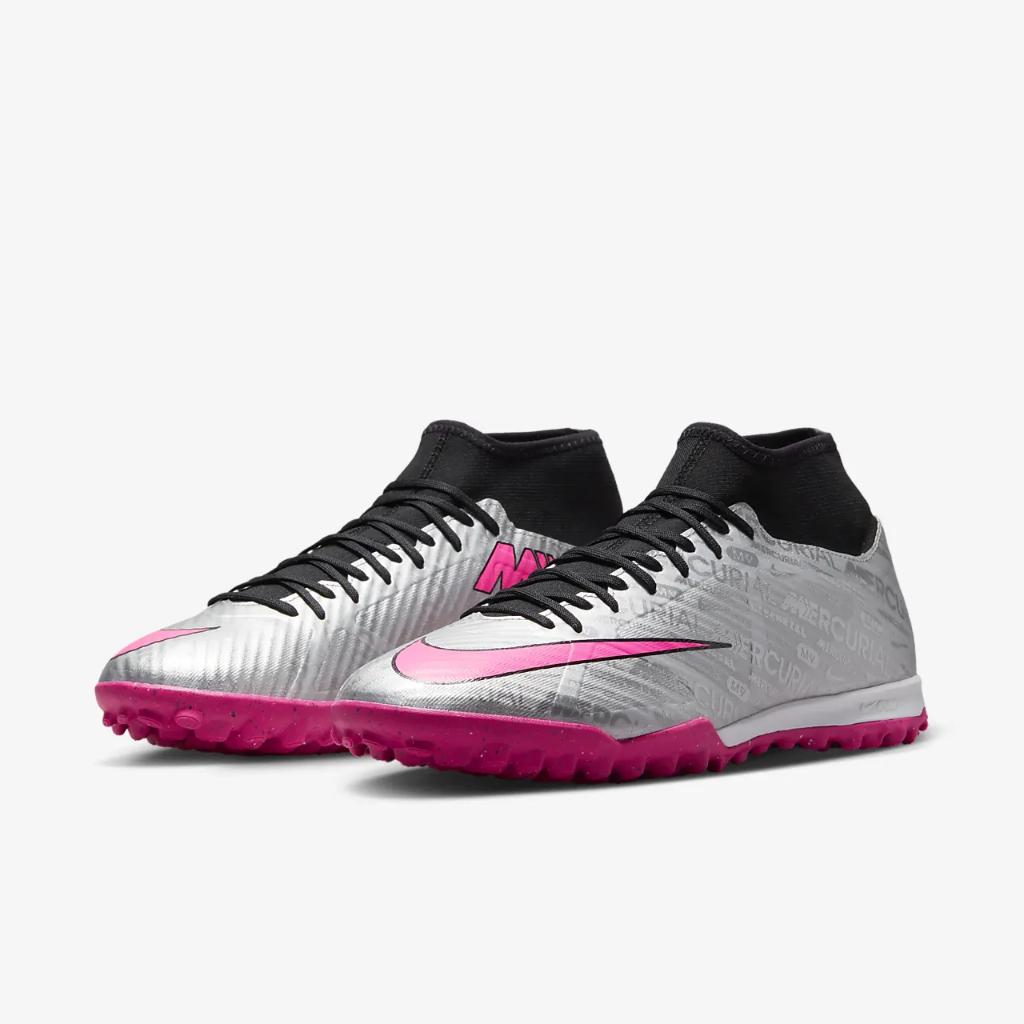 Nike Zoom Mercurial Superfly 9 Academy XXV TF Turf Soccer Shoes FB8398-060