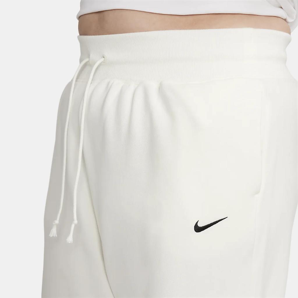 Nike Sportswear Phoenix Fleece Women&#039;s High-Waisted Cropped Sweatpants (Plus Size) FB8418-133