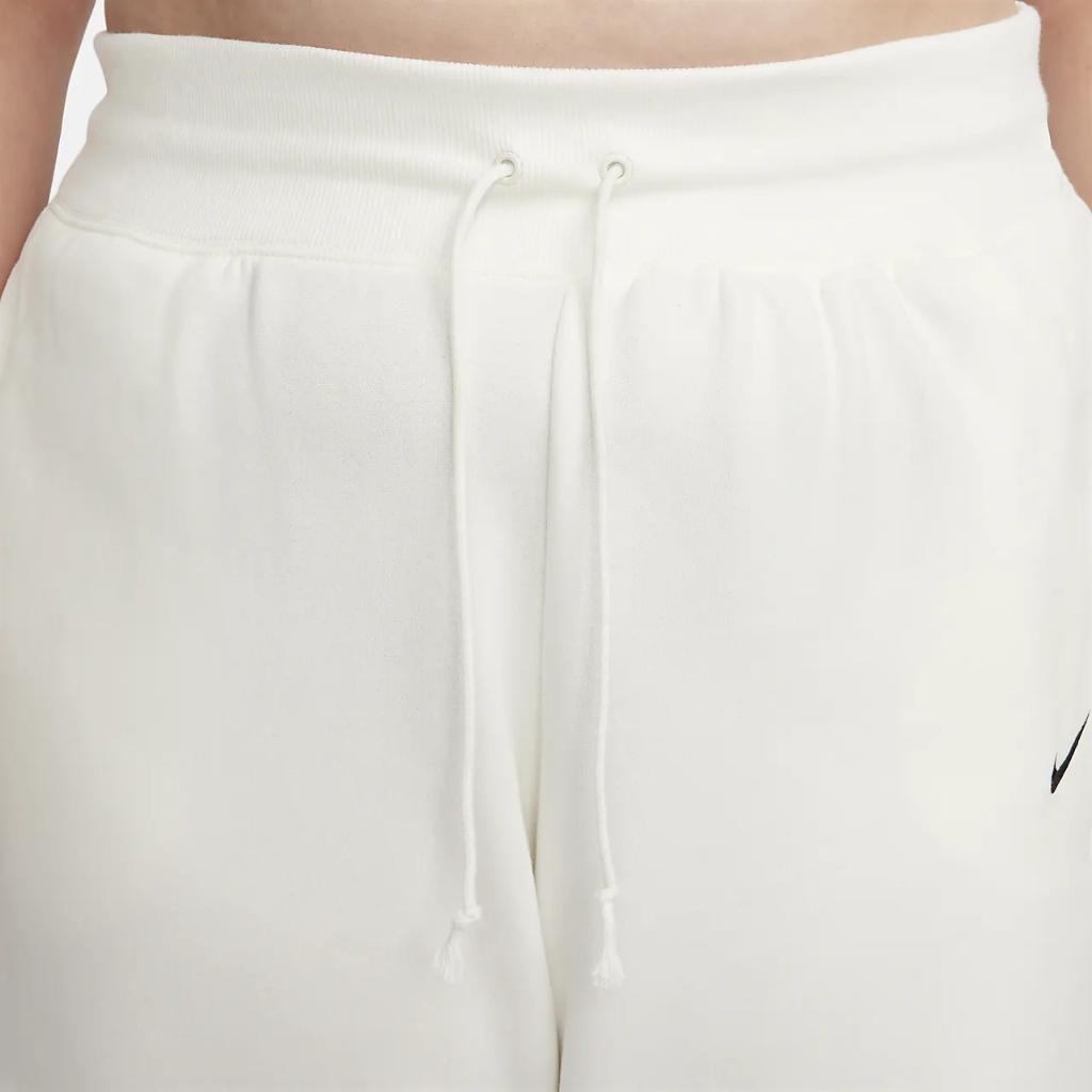 Nike Sportswear Phoenix Fleece Women&#039;s High-Waisted Cropped Sweatpants (Plus Size) FB8418-133