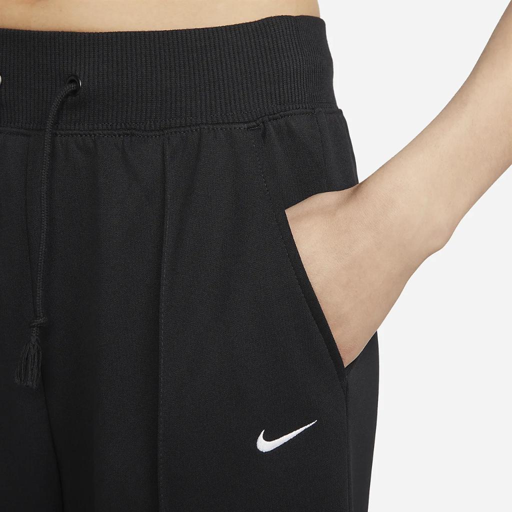Nike Sportswear Essential Women&#039;s High-Waisted Wide-Leg Pants FB8490-010
