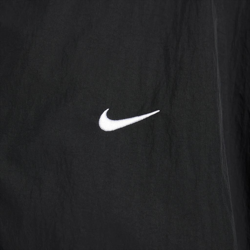Nike Sportswear Solo Swoosh Men&#039;s Woven Track Jacket FB8622-010