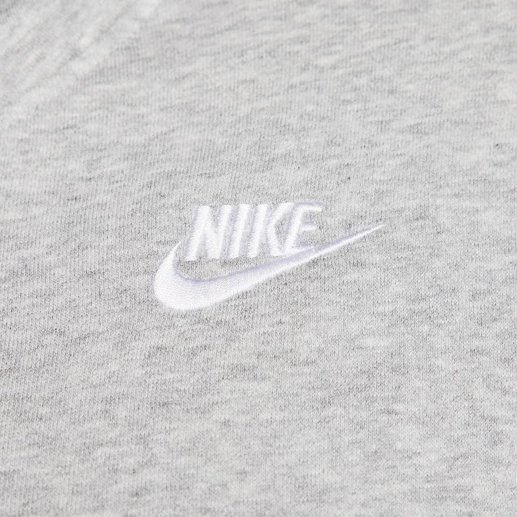 Nike Sportswear Club Fleece Women&#039;s Oversized Mock-Neck Sweatshirt (Plus Size) FB8666-063