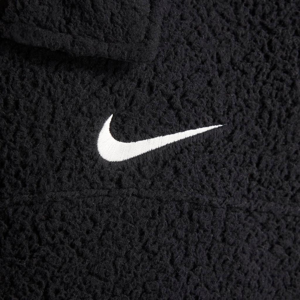 Nike Sportswear Women&#039;s Collared High-Pile Jacket FB8707-010